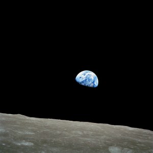 "NASA-Apollo8-Dec24-Earthrise" by NASA / Bill Anders - http://www.hq.nasa.gov/office/pao/History/alsj/a410/AS8-14-2383HR.jpg. Licensed under Public domain via Wikimedia Commons - http://commons.wikimedia.org/wiki/File:NASA-Apollo8-Dec24-Earthrise.jpg#mediaviewer/File:NASA-Apollo8-Dec24-Earthrise.jpg